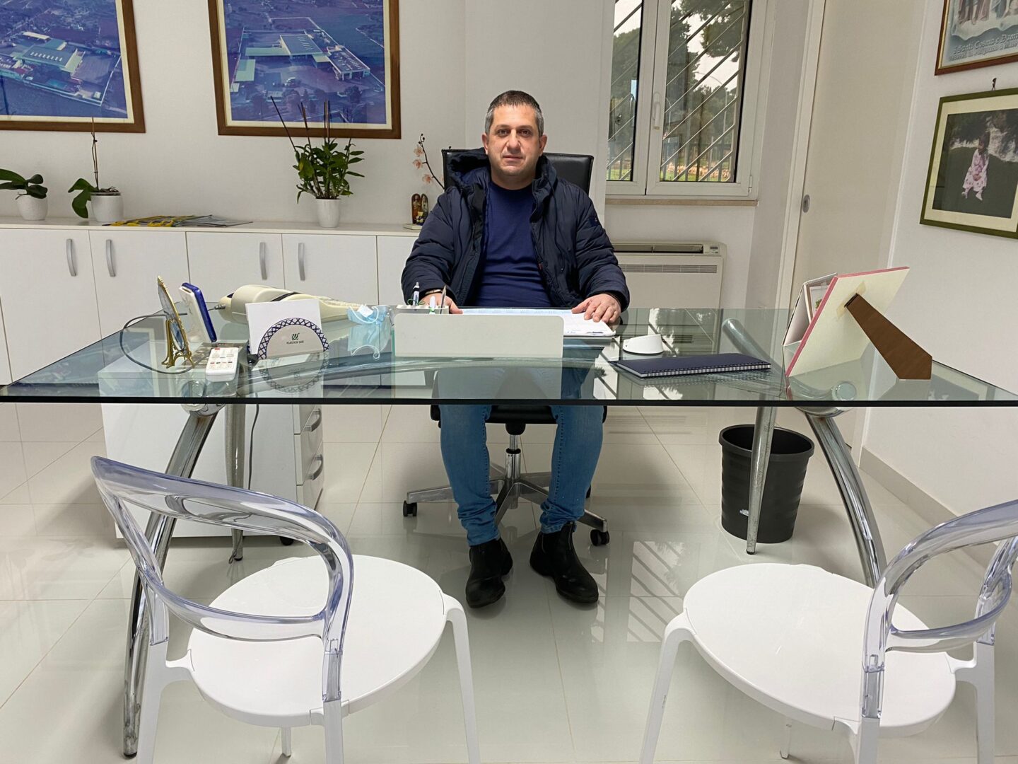 Onofrio lilla, responsabile vendite presso l’Azienda Agricola Lilla & Giuliani -