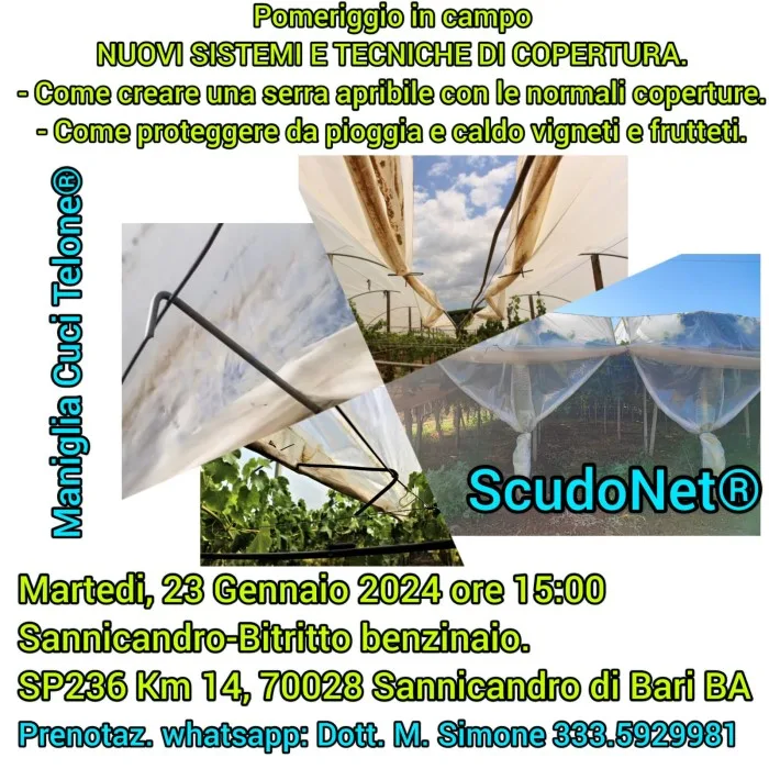 coperture vigneti frutteti