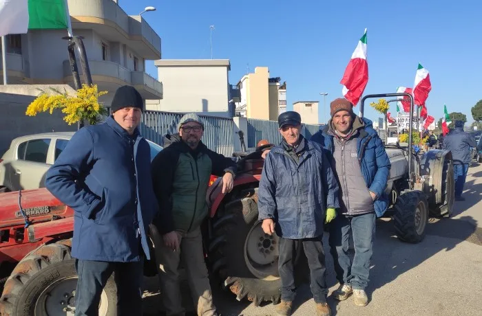protesta agricoltori puglia