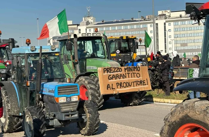 protesta degli agricoltori