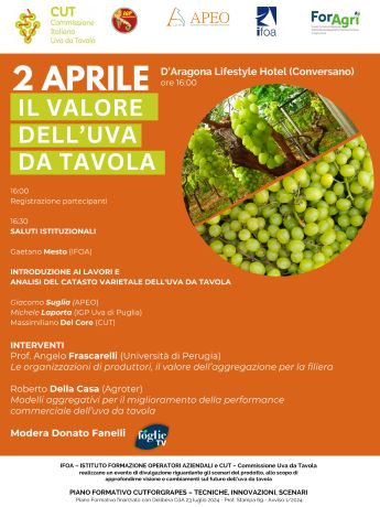 valore dell'uva da tavola